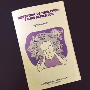 Meditation vs. medication: A mini comic on facing depression